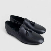 Formales Men's Leather Loafer FM2025-818 Black FK45