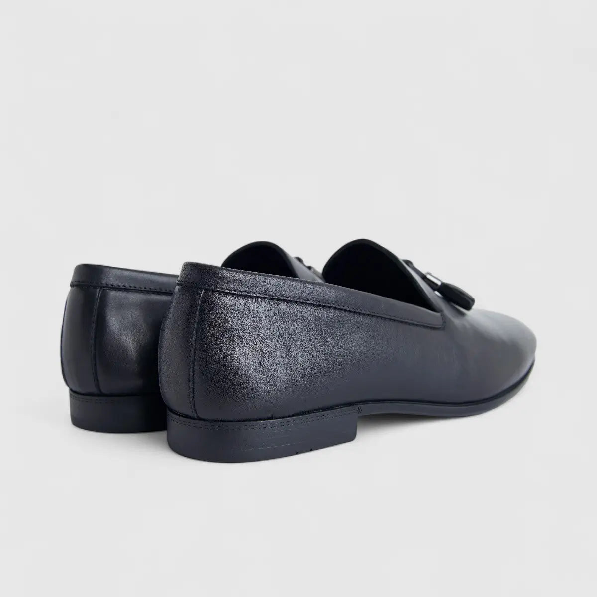 Formales Men's Leather Loafer FM2025-818 Black FK45