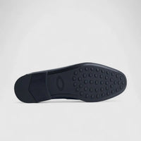 Formales Men's Leather Loafer FM2025-817 Navy FK44