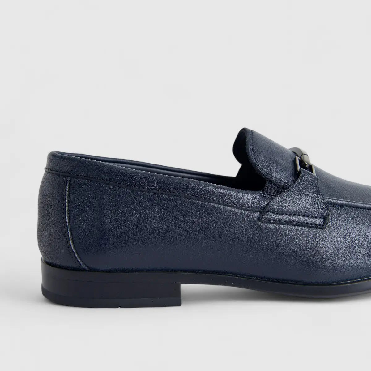 Formales Men's Leather Loafer FM2025-817 Navy FK44