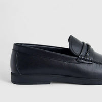 Formales Men's Leather Loafer FM2025-820 Black FK47