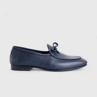 Formales Men's Leather Loafer FM2025-900 Navy FK57
