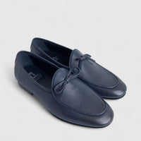Formales Men's Leather Loafer FM2025-900 Navy FK57