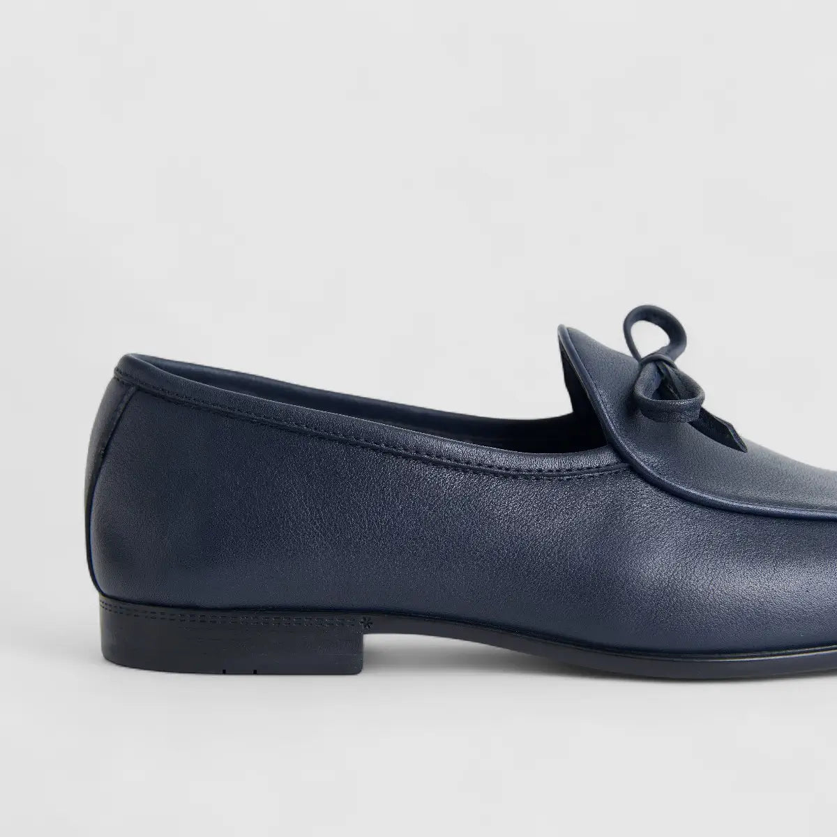 Formales Men's Leather Loafer FM2025-900 Navy FK57