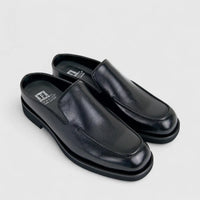 Formales Mens Leather Mule FM2025-843  Black FK25