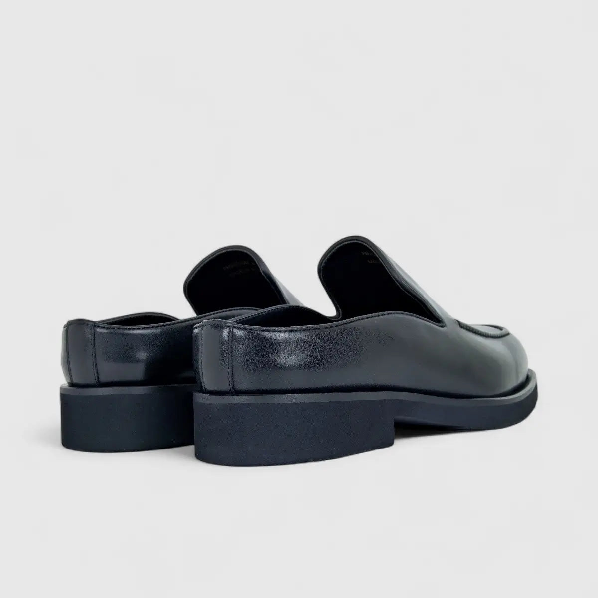 Formales Mens Leather Mule FM2025-843  Black FK25