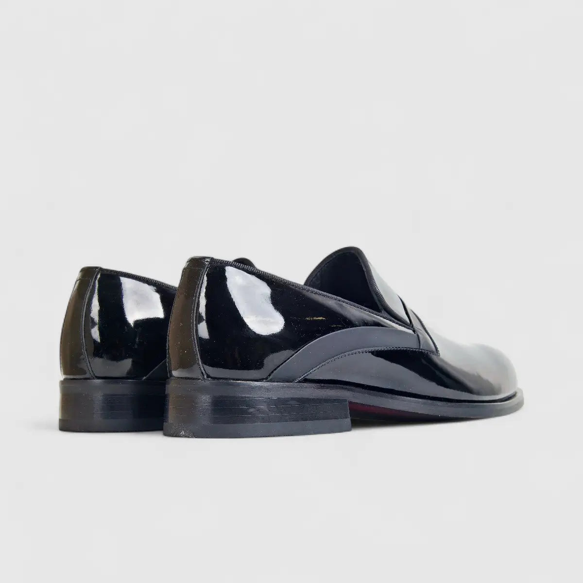 Formales Men's Leather Slip On 0512 Black FC121