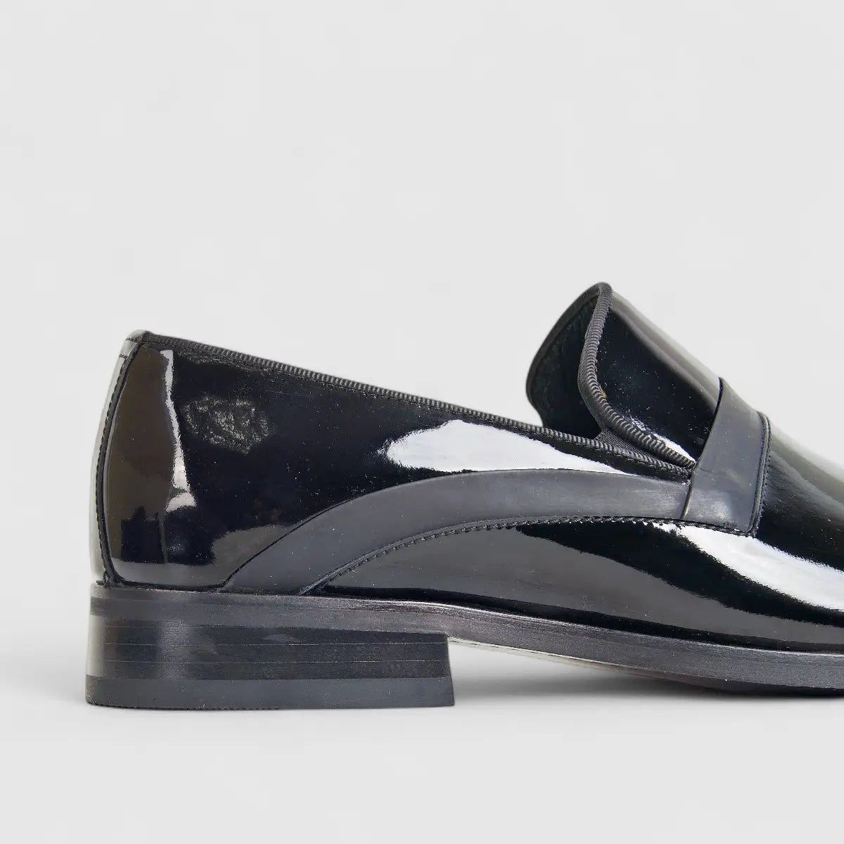 Formales Men's Leather Slip On 0512 Black FC121