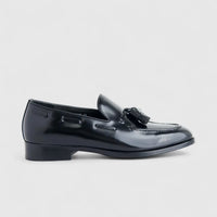 Formales Men's Leather Slip On AA227-1 Black EL140