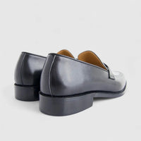 Formales Men's Leather Slip On AE5288-822 Black EL128