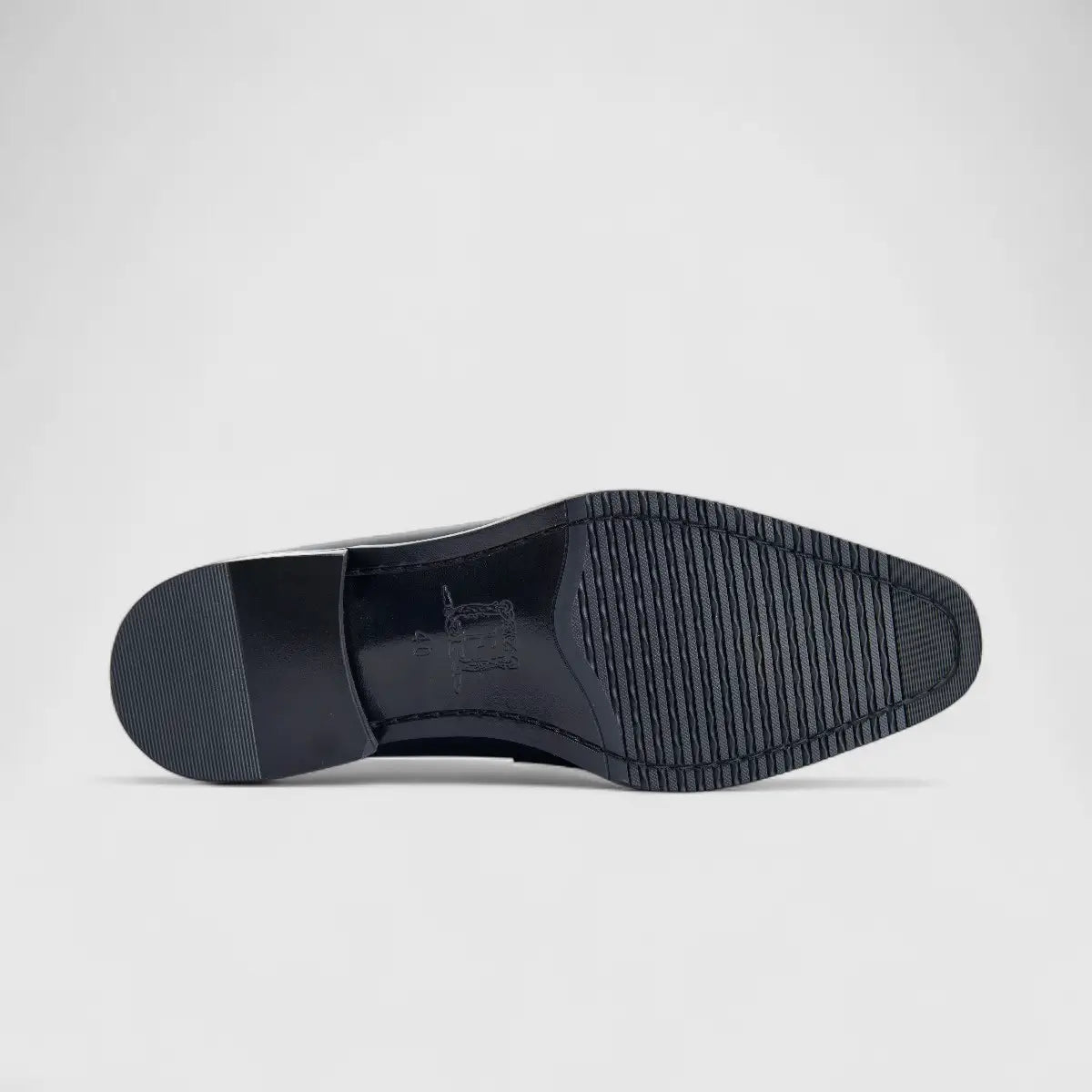 Formales Men's Leather Slip On AE5288-822 Black EL128