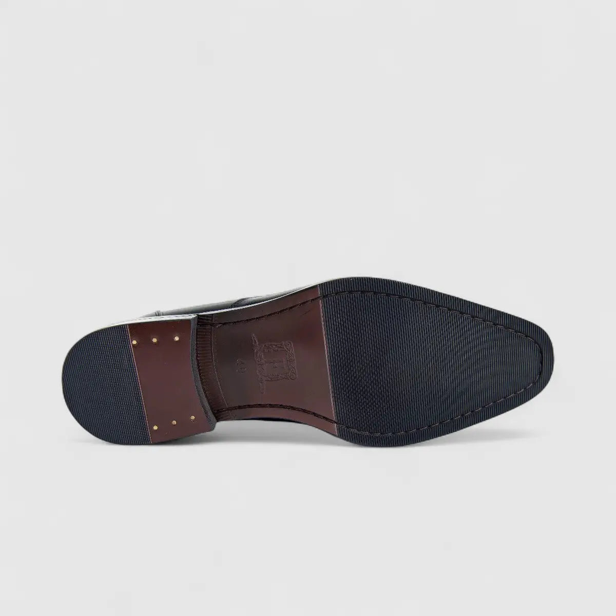 Formales Men's Leather Slip On AE5282-5322 Black EL120