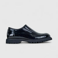 Formales Men's Leather Chunky Sole With Zip FM2025-838 Black FK27