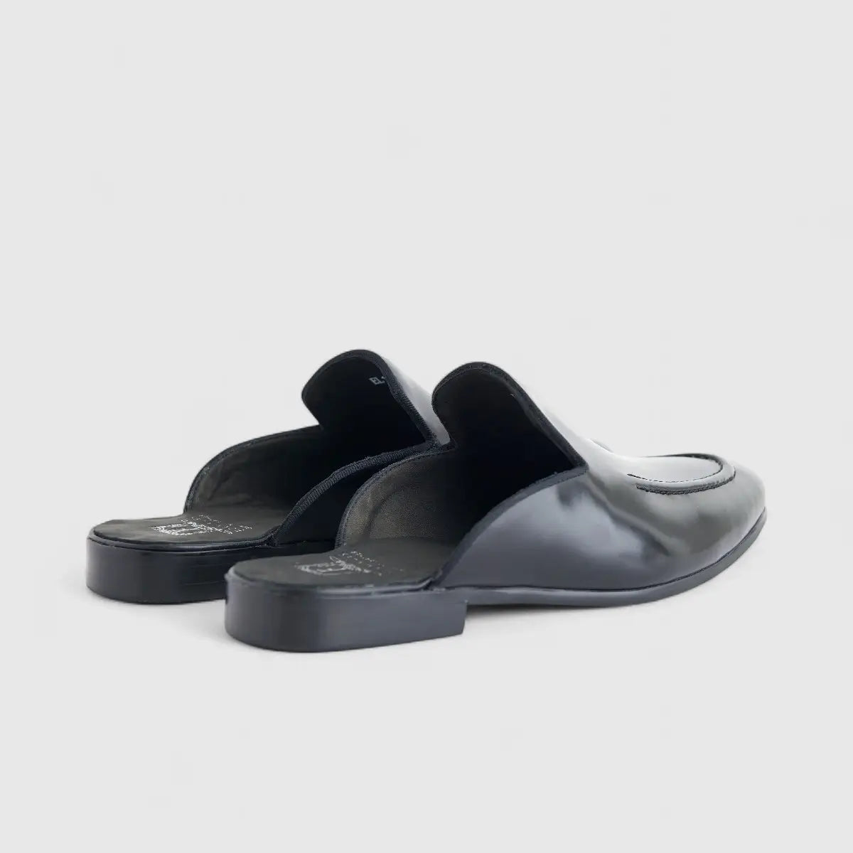 Formales Men's Leather Slip On Open Back AA307Y-L12 -2 EL134