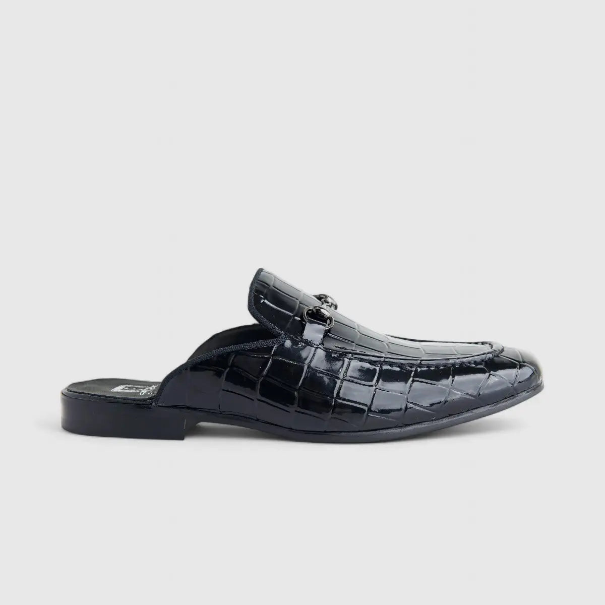 Formales Men's Leather Slip On Open Back AA307Y-L12 EL133