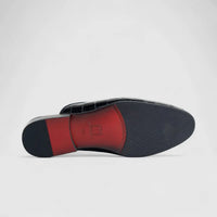Formales Men's Leather Slip On Open Back AA307Y-L12 EL133