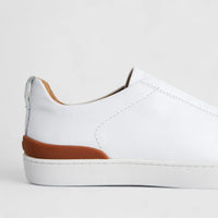 Formales Men's Leather Sneaker FM2025-826 White FK56