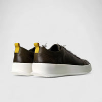 Formales Mens Leather Sneaker FM23818-20 Olive FK22