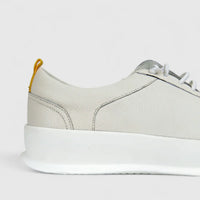 Formales Mens Leather Sneaker FM23818-20 White FK16