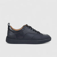Formales Men's Leather Sneaker FY266007 Black FD16