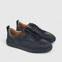 Formales Men's Leather Sneaker FY266007 Black FD16