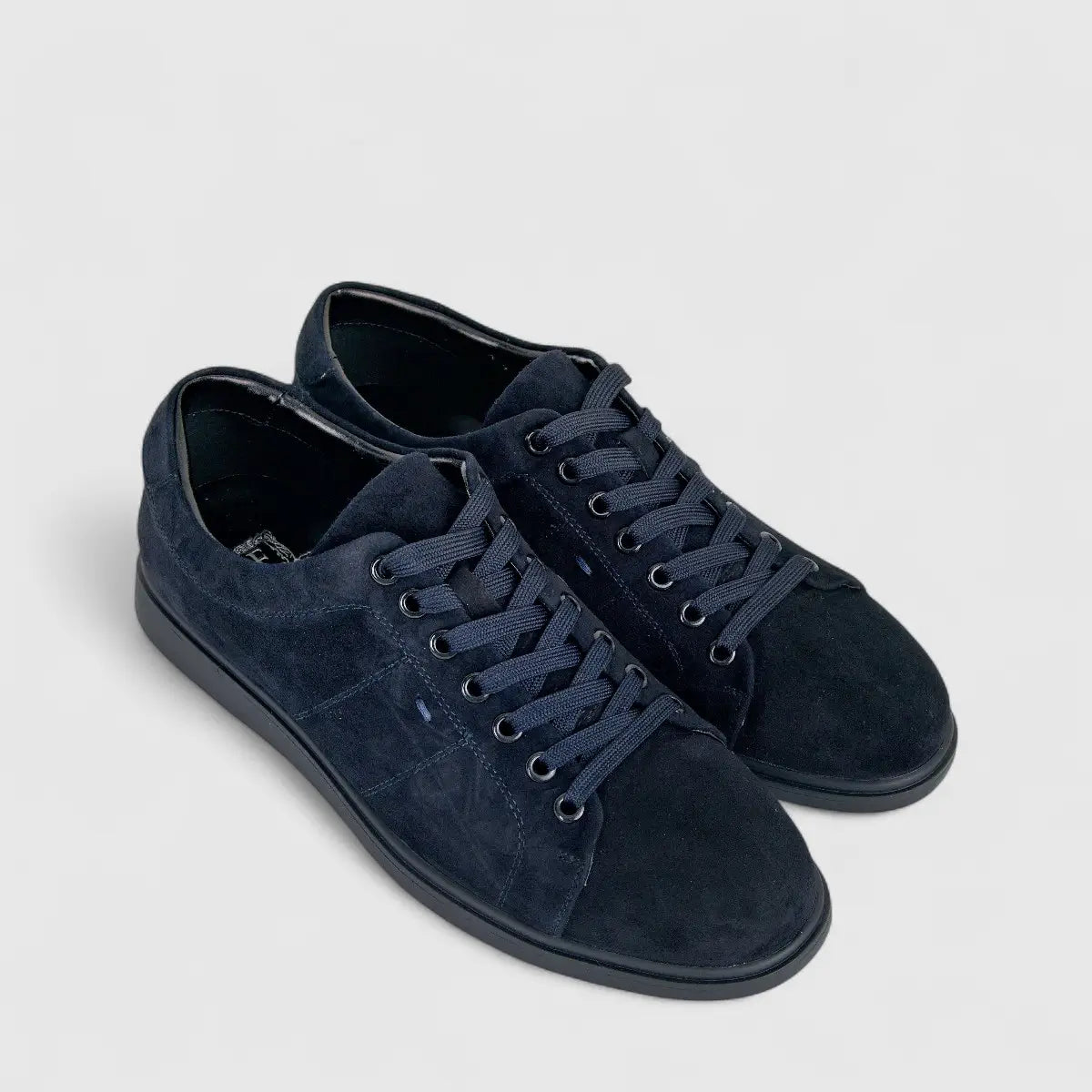 Formales Mens Suede Sneaker FM2025-847 Navy FK24