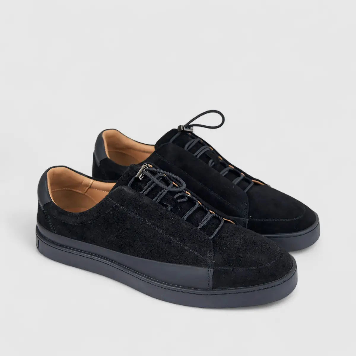 Formales Men's Suede Sneaker FY266005 Black FD15