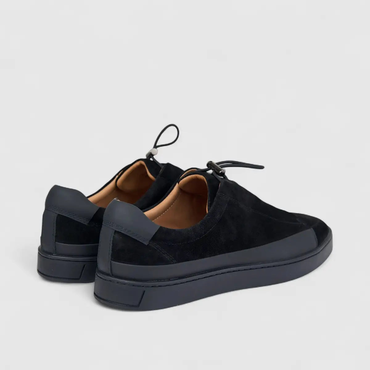 Formales Men's Suede Sneaker FY266005 Black FD15