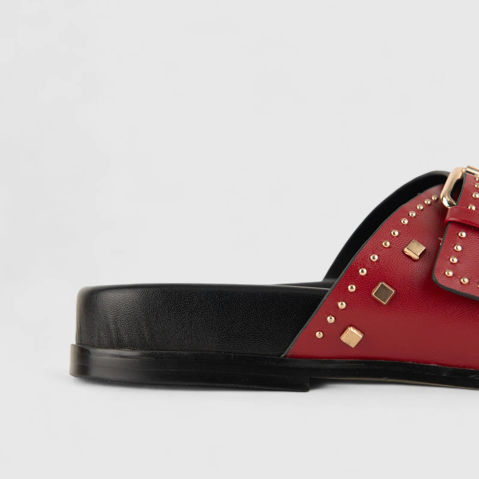 Bulbul Ladies Comfort Sandal CAR-005 Red