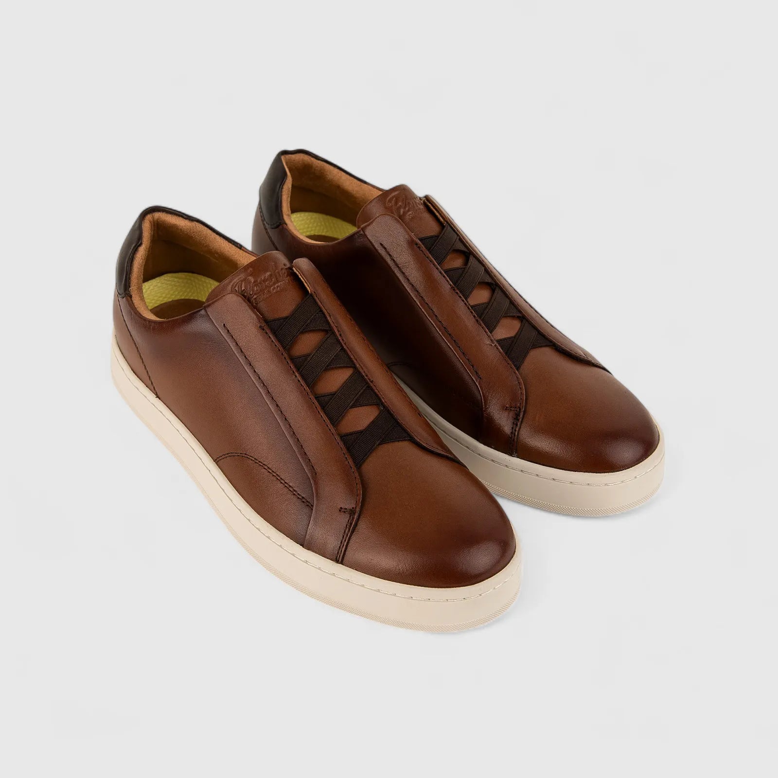 Florsheim Men's Sneaker Monopoli Elastic 14457A/228 Cognac FT32