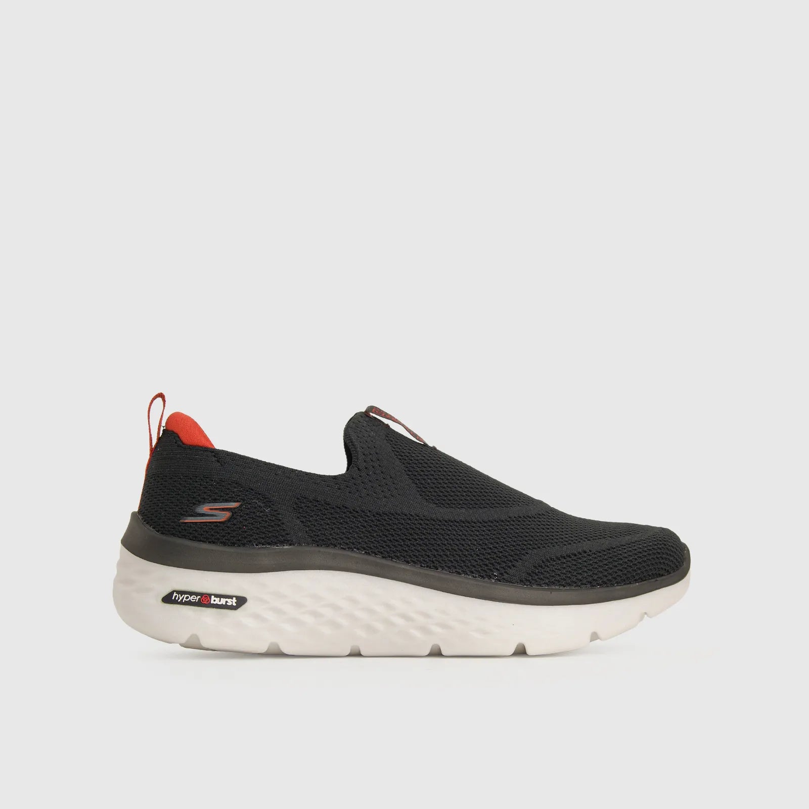 Skechers Men's Comfort Slip On Go Walk Hyper Burst 216189 Black/White/Red SM115