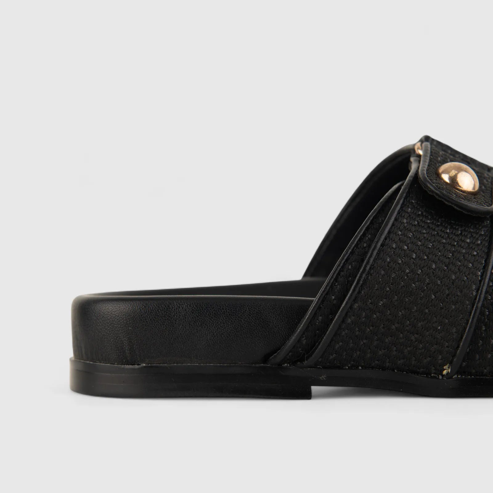 Bulbul Ladies Comfort Sandal CAR-003 Black
