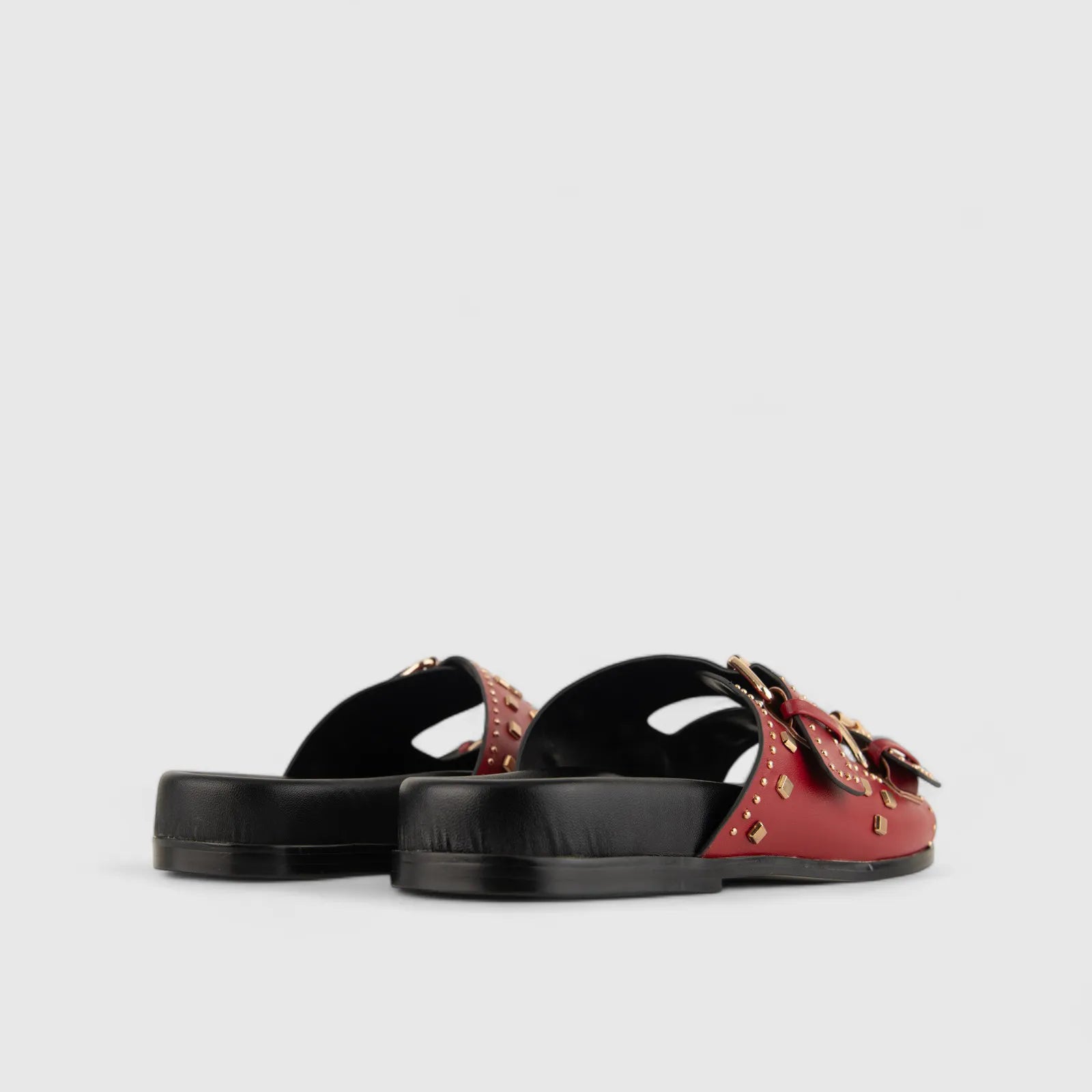 Bulbul Ladies Comfort Sandal CAR-005 Red