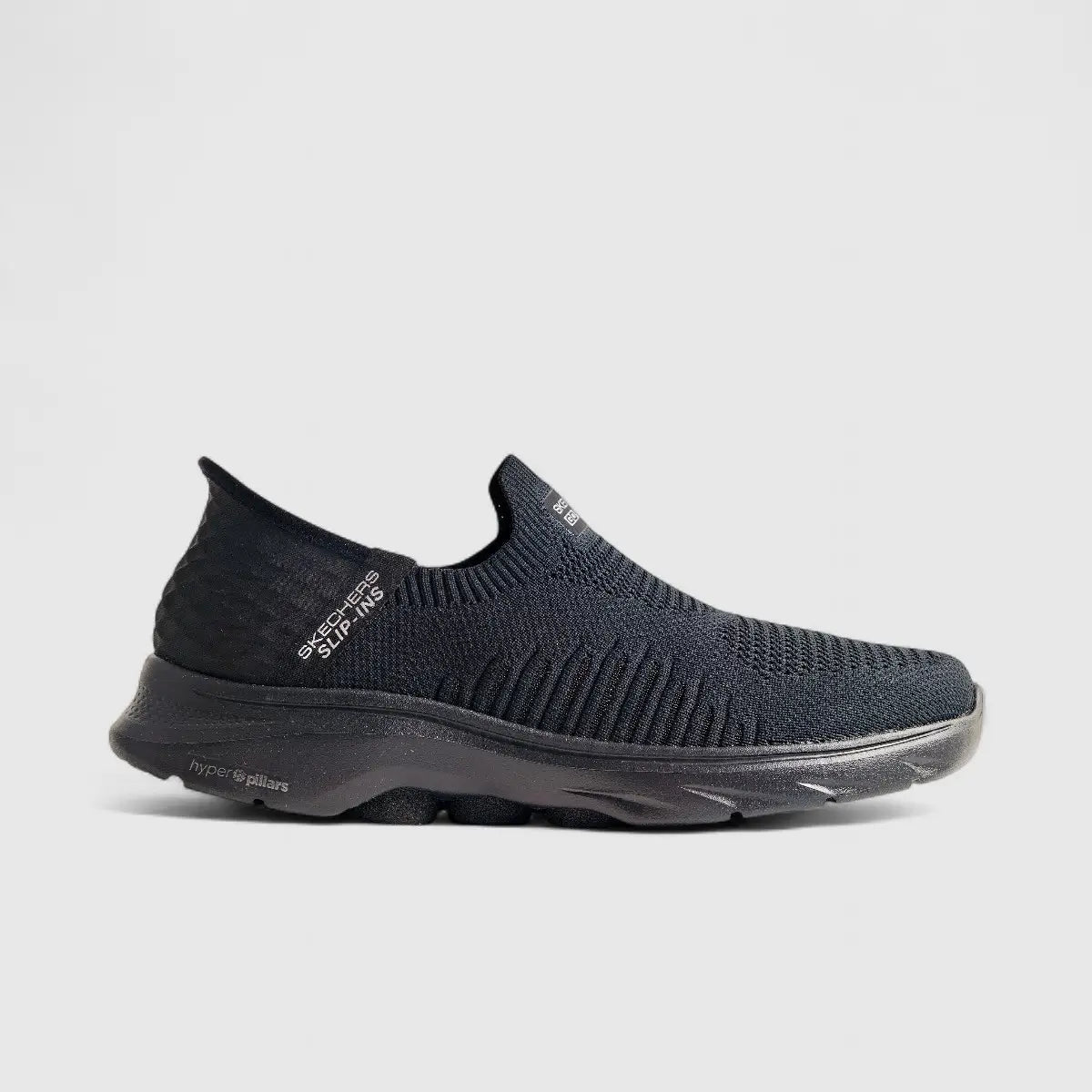 Go Walk 7 Comfort Slip Ons 216552 Black Sneakers | familyshoecentre