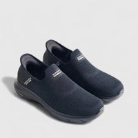 Go Walk 7 Comfort Slip Ons 216552 Black Sneakers | familyshoecentre