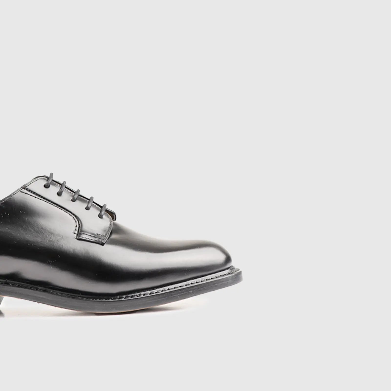 Goodyear Welt Derby Lace Up 5113 Black Oxfords | familyshoecentre