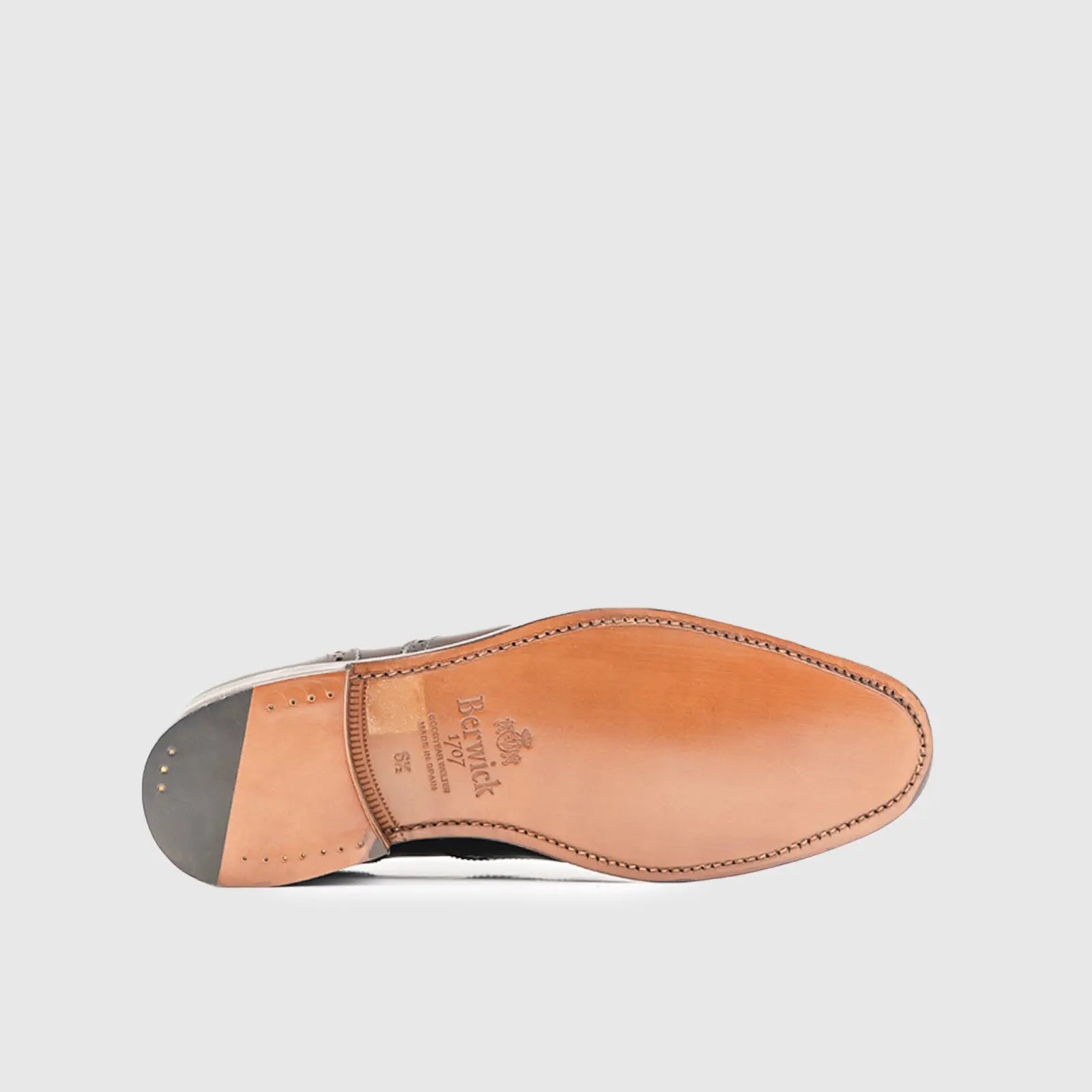 Goodyear Welt Oxford Strait Toe Cap With Punch 6870 Brown Oxfords | familyshoecentre