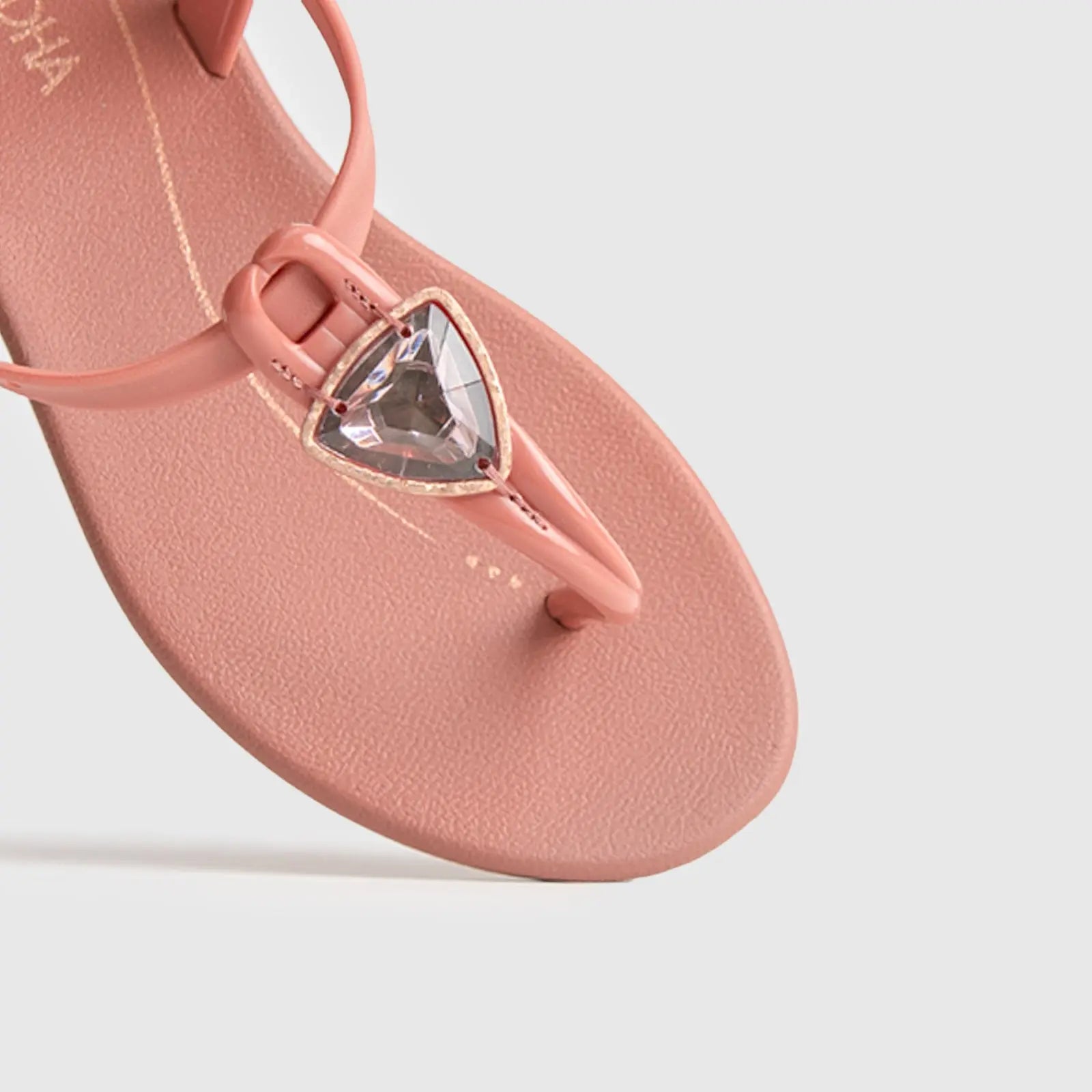 Grendha Cacau Luar Sand/Dark Nude 18845 Sandals | familyshoecentre