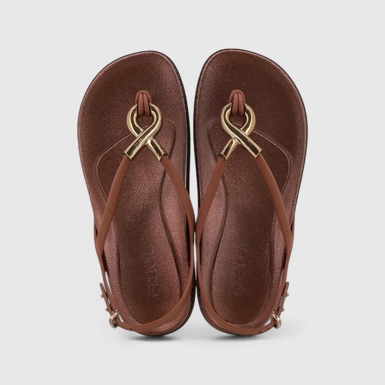 Grendha Musa Sandal GGL19036 Brown IL147