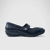 Hotter Charity Slip On Comfort Shoe Black Sneakers | familyshoecentre