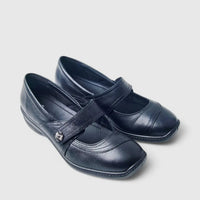 Hotter Charity Slip On Comfort Shoe Black Sneakers | familyshoecentre