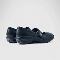 Hotter Charity Slip On Comfort Shoe Black Sneakers | familyshoecentre