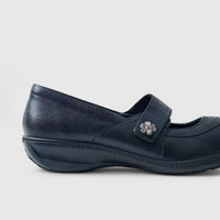 Hotter Charity Slip On Comfort Shoe Black Sneakers | familyshoecentre
