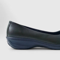 Hotter Grace Comfort Shoe Green Pumps | familyshoecentre