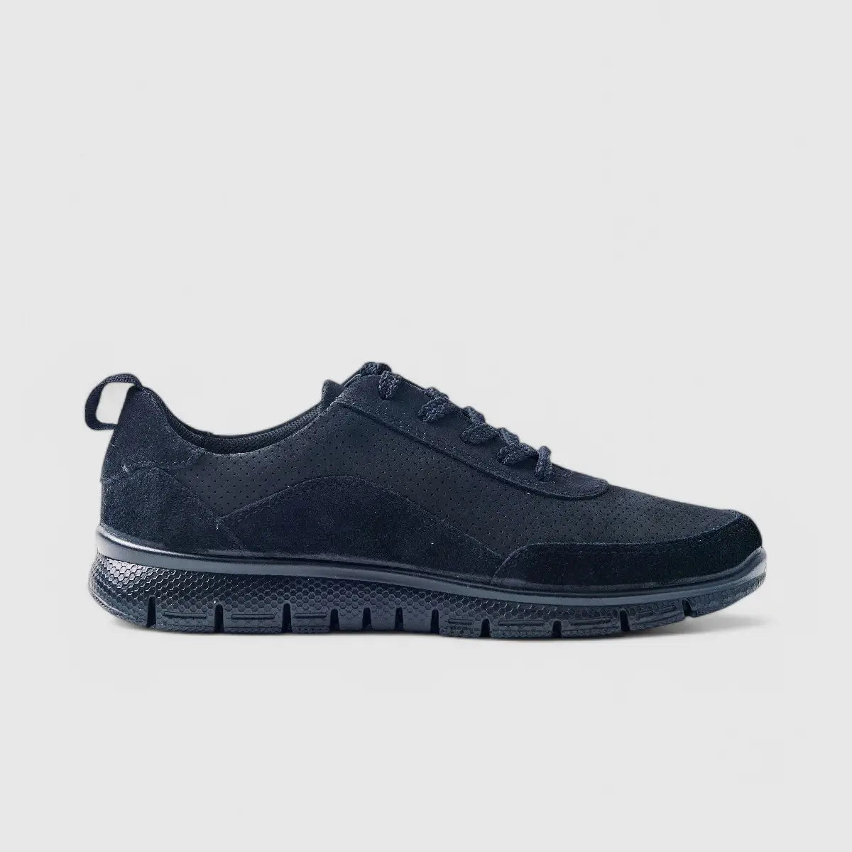 Hotter Gravity 2 Comfort Sneaker Black Sneakers | familyshoecentre