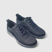 Hotter Gravity 2 Comfort Sneaker Black Sneakers | familyshoecentre