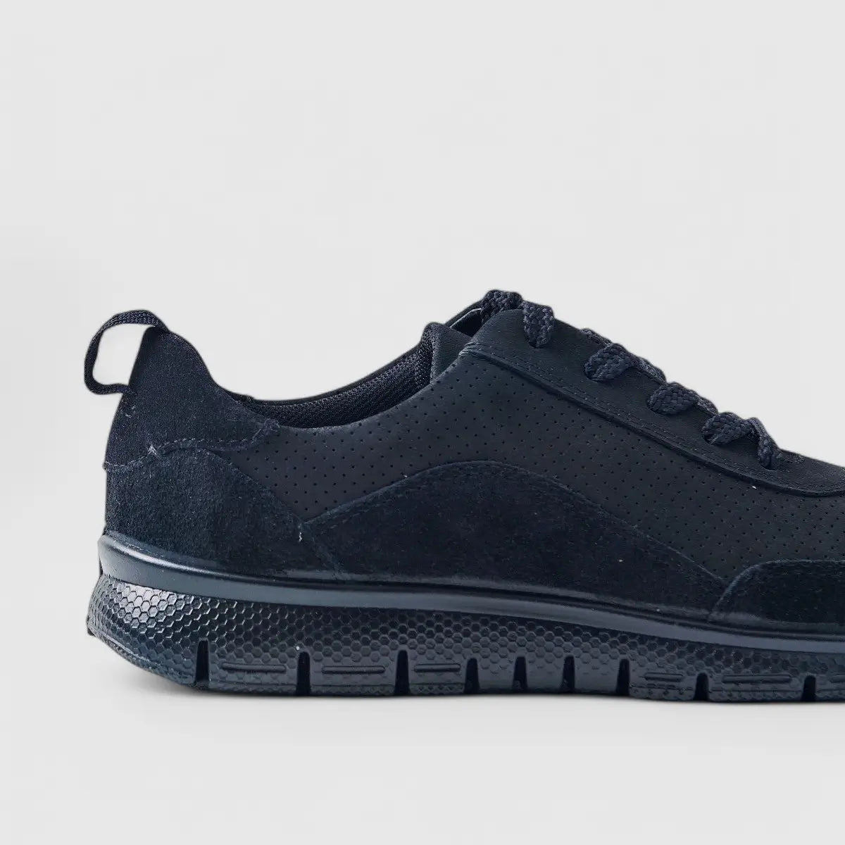Hotter Gravity 2 Comfort Sneaker Black Sneakers | familyshoecentre