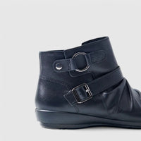 Hotter Hampstead Comfort Boot Black Boots | familyshoecentre