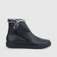 Hotter Ladies Comfort Ankle Boot Manor Black HB25