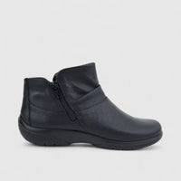 Hotter Ladies Comfort Ankle Boot Murmur Black HB30